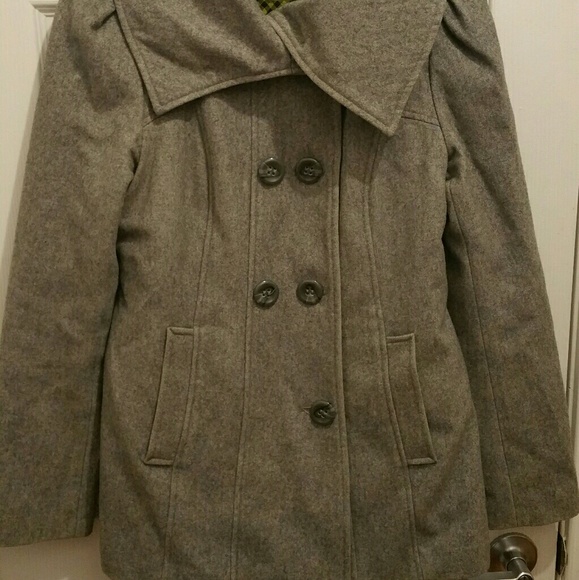 Steve Madden Grey Peacoat - Picture 2 of 4